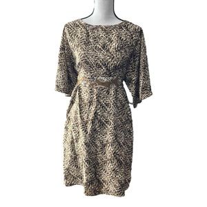 NWOT, SIGNATURE by ROBBIE BEE, Tieback, Printed, Dress, Size 10P